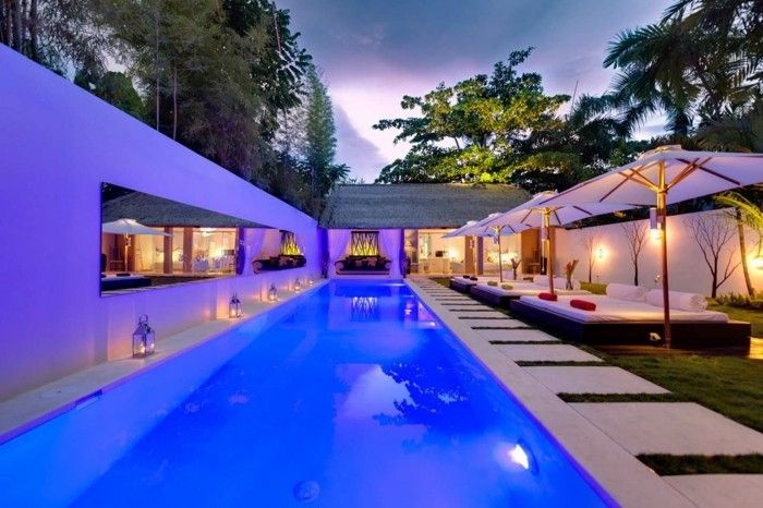 luxo pool-ideia-for-piscina-em-jardim