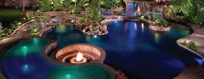 luxo piscina de embelezar com-a-grande-luxo-pool-the-jardim-