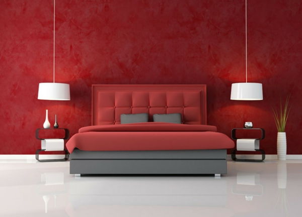 lüks yatak odalı tasarım odalı-set-einrichtugsideen odalı modern duvar tasarımı