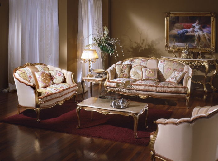 de lux-living-aristocratică-mobilier