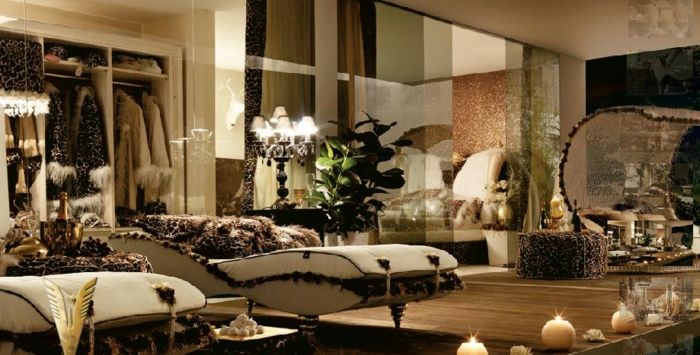 luksus stue-kreativt utformet interiør