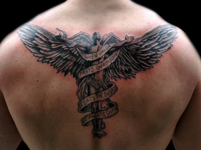 Tattoos motive engel