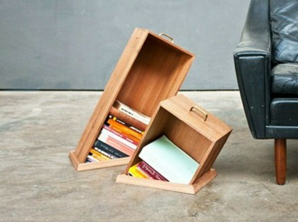 mobilier de auto-build-rafturi de cărți