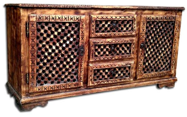 Marockansk möbel an-old-skåp