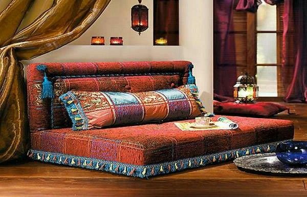 Marocan-mobilier extravagant pat