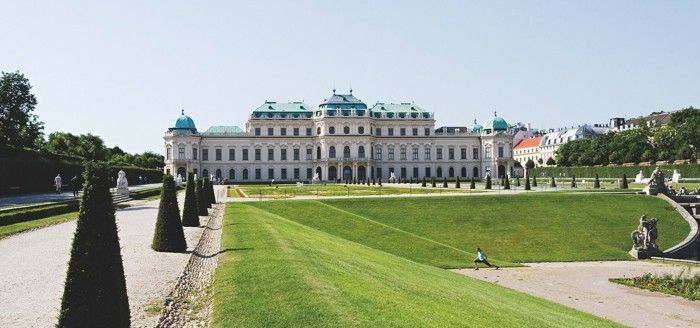 fashion-la-the-arhitectura-baroc castel Belvedere Viena Austria