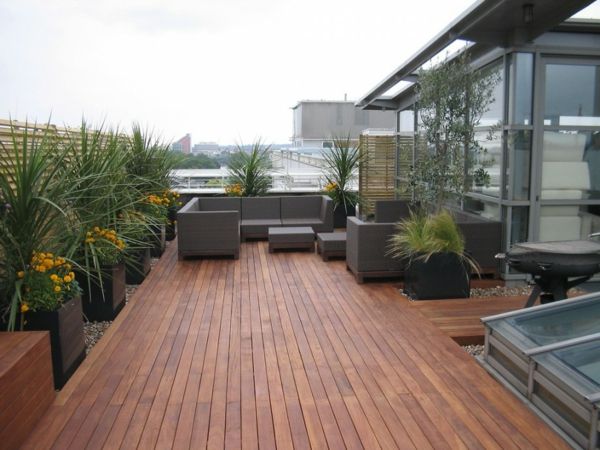 terraço moderno telhado personalizar-furniture--