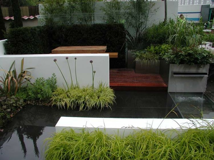 chic-ušľachtilý-najviac moderný jedinečný jemný plain-bielo-steny-zelená rastlina-akcentmi-špeciálny Augenblicke Maze