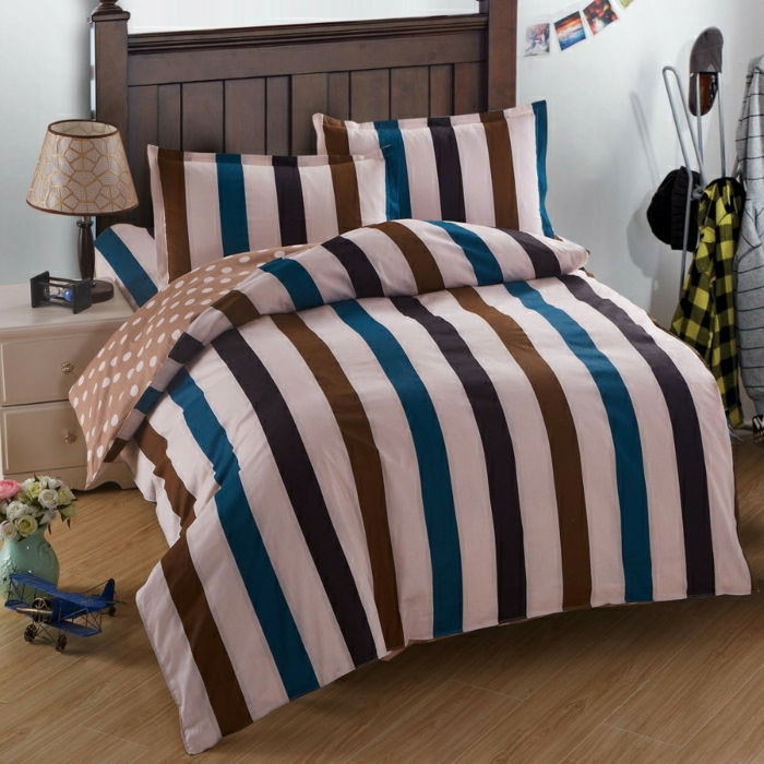 modernus antklode juostelė mėlyna-ruda-smėlio spalvos