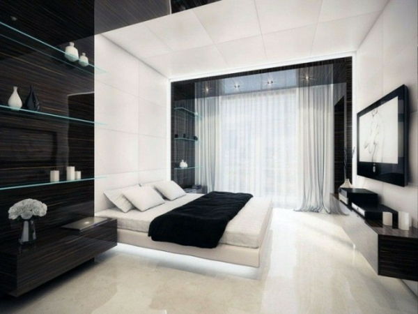 moderna sovrum möbler-för-en-stor-atmosfär-design-idéer