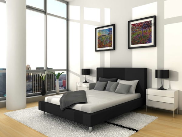 moderna sovrum möbler-för-en-stor-atmosfär-lyx säng