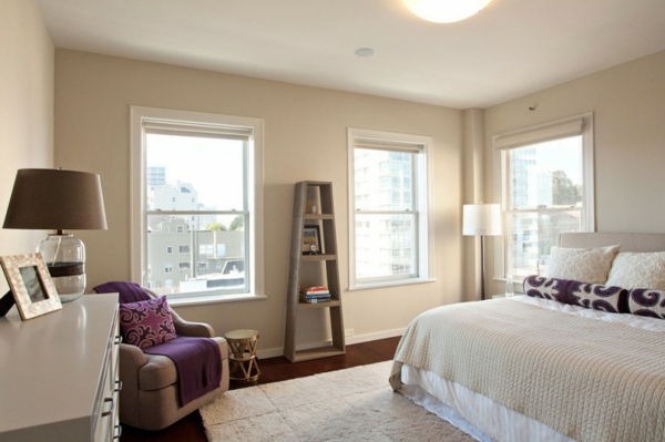 modern-muur-kleuren-voor-een-chique-en-comfortabel-appartement-penthouse Muurverf - Eierschaal kleuren