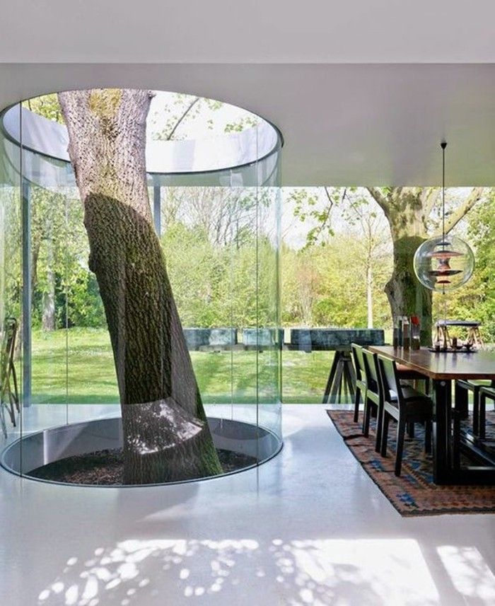 moderne arkitekt hus Unique-interiør-minimalistisk interiør