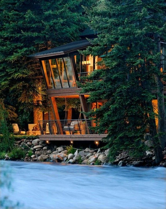 modernus-architektas namai-gražus dizainas-žalia-aplinka