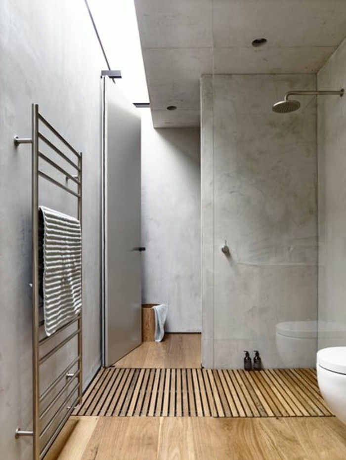 Nowoczesne łazienki-atrakcyjne-ściany-szaro-kolor-super-design