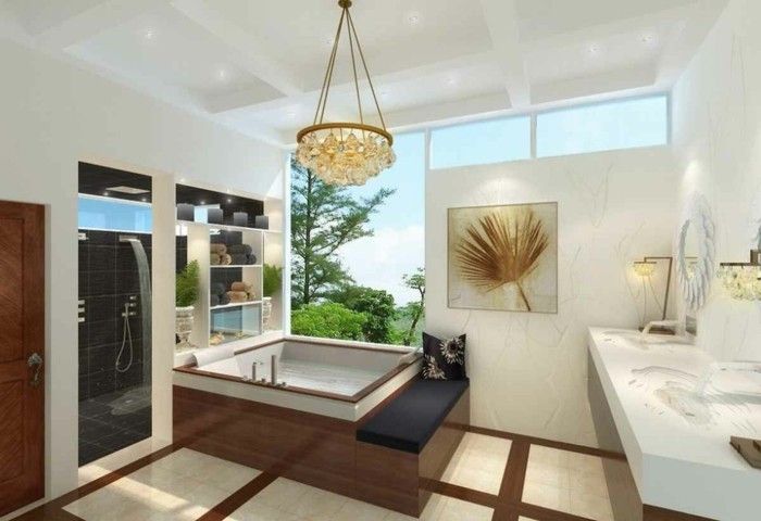 Moderna badrum-vackra-design-elegant duschvägg