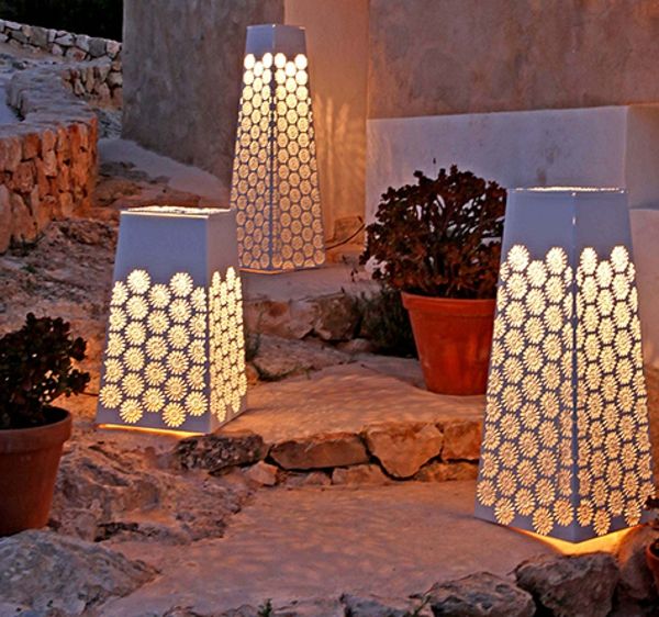 Modern-gradina lampă-pentru-exterior idei de decorare
