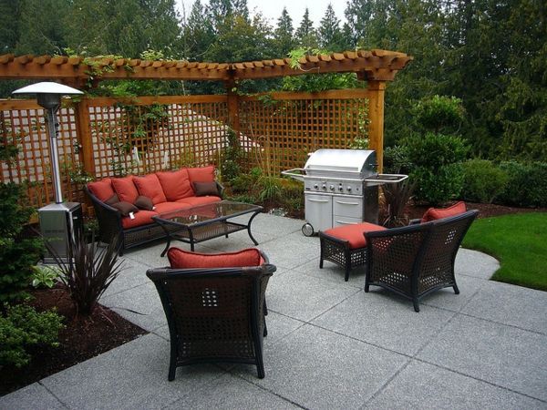 Modernus-sodo baldų rotango sodas-mintys-apie-lauko-sodo dizainas