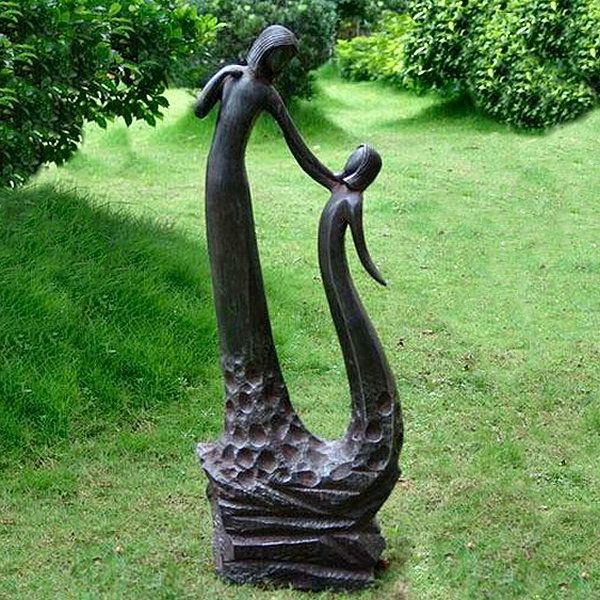 Modern-esculturas de jardim-love-de-muter