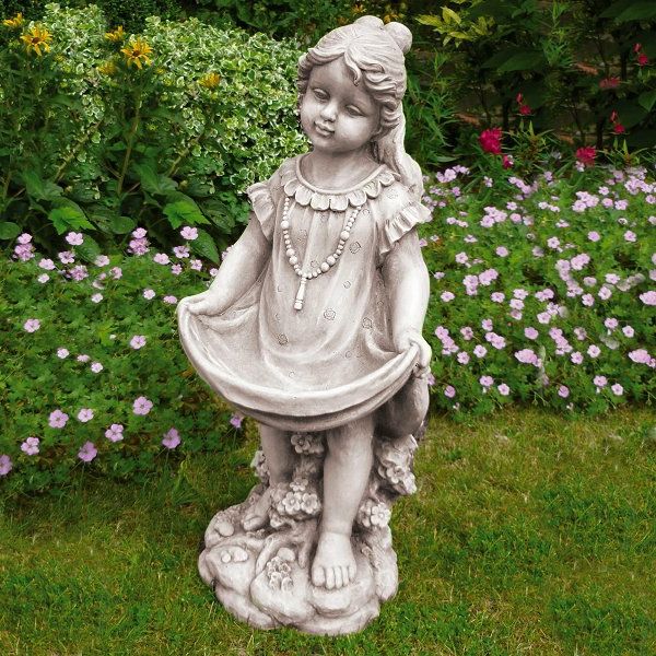 Modern-esculturas de jardim-girl