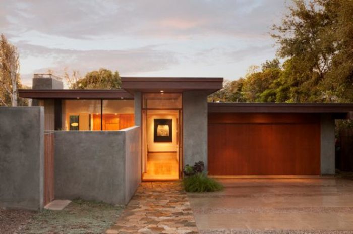 Modern Homes tapet flachdach-frumos-design