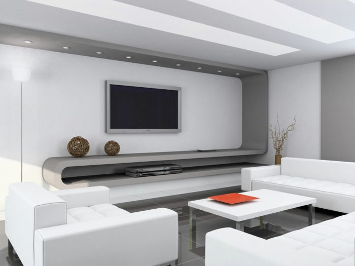 moderný nábytok a vybavenie interiérov-Cool-look-on-biele pohovke
