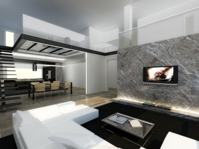 moderný nábytok a vybavenie interiérov-šedo-wall
