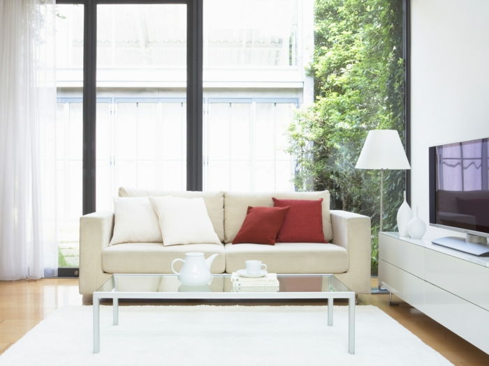 moderné dekorácie interiéru Modern atraktívne sofa