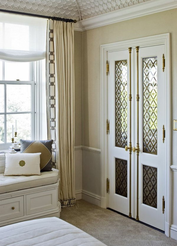 moderna innerdörrar-för-hem-inredning dörrar trä-design-idé-vit-innerdörr