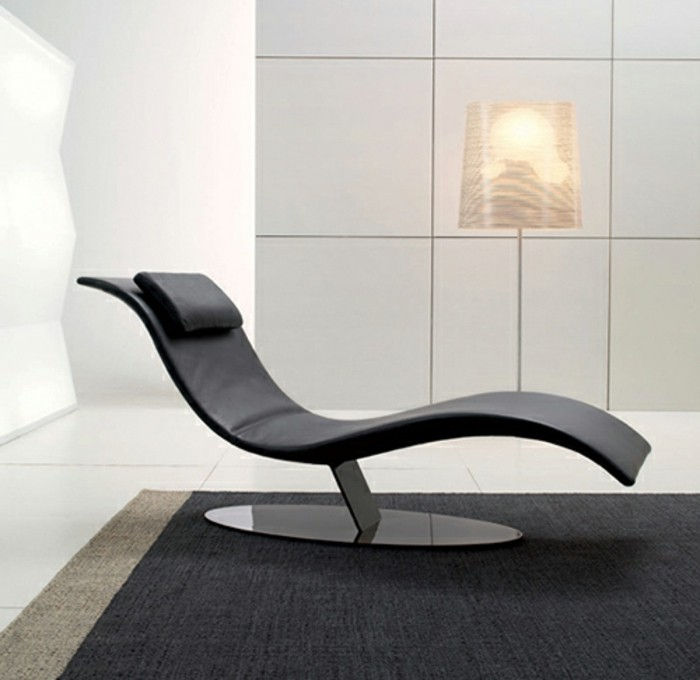 moderno-Moebel pelle Sedia-tappeto-tessere-in-the-wall-bianco-luce-favorevole-designer di mobili