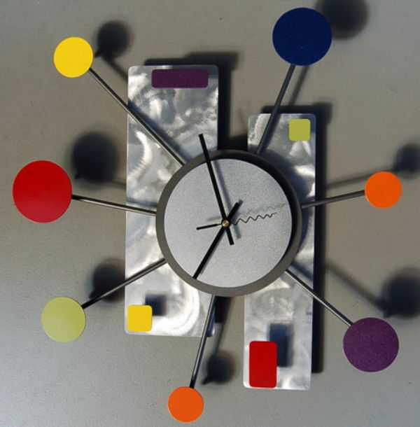 šiuolaikinės sieninės laikrodžiai-pirkimo išgalvotas dizainas - rutuliai