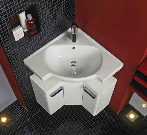 nowoczesny narożnik-umywalka-z-szafy-in-łazienka