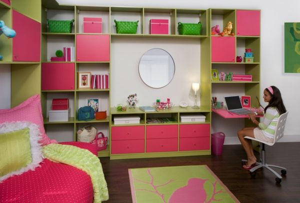 moderne kwekerij meubilair planken Pink
