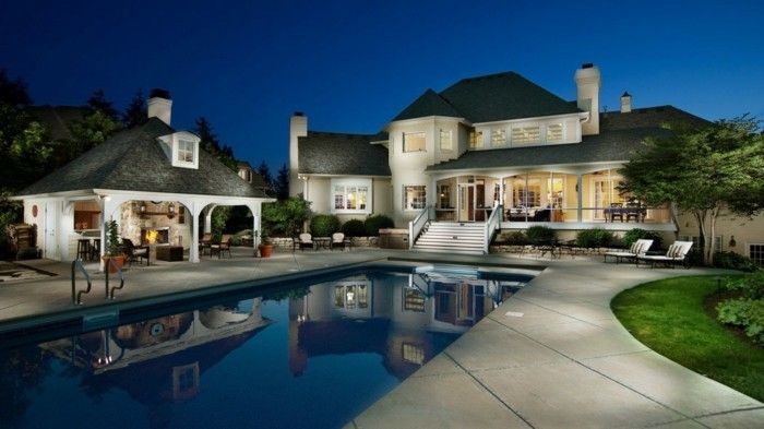 moderno-arquiteto casa-luxo-design-grande-piscina