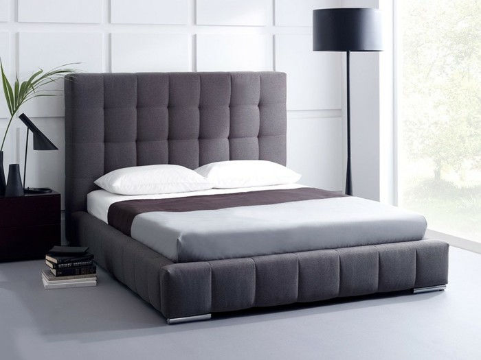 modern tasarım-yatak odası-döşemeli yatak ile yataklı kutu