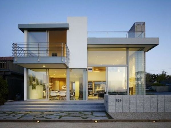 modernus šeimos namas - gražus dizainas