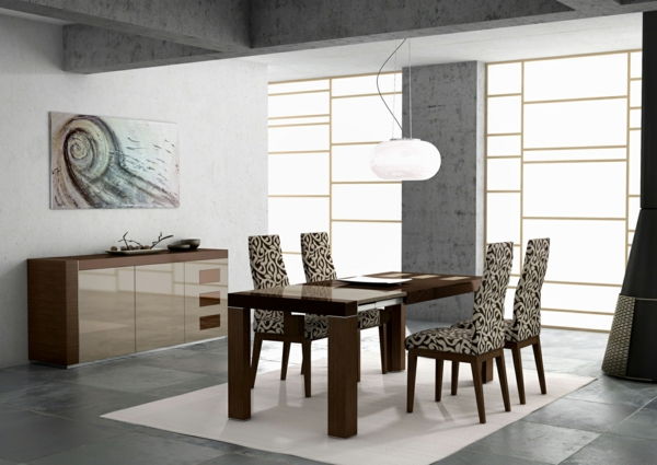 moderne-sufragerie-creativ-perete de design
