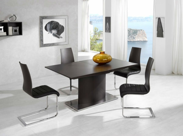 moderne-sufragerie-atractiv scaune pătrat-masă