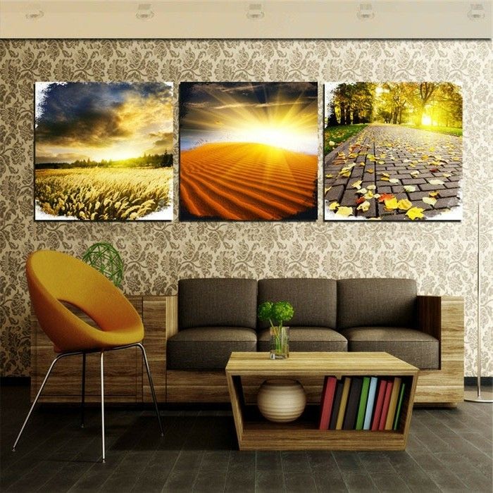 moderne stue-beige-tipp-bilder-en-der-veggen