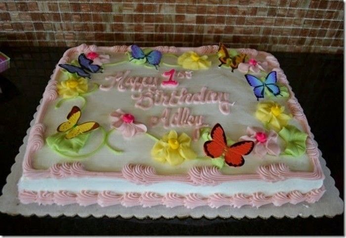 motív koláče-yourself tvorby fondán torta-Pie-deti-ja-make-motýle kvet