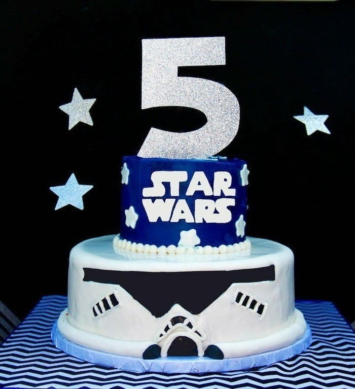 motív koláče-yourself-making dieťa-koláče-yourself tvorby Star Wars fondant koláč