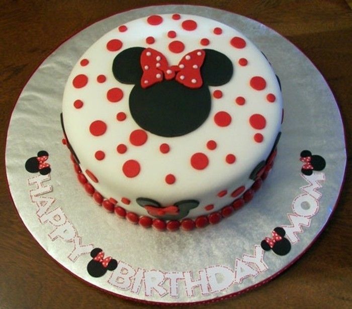 motyvas pyragai-sau-priėmimo motyvacinį pyragas-sau-priėmimo Fondant pyragas-Minnie pelės