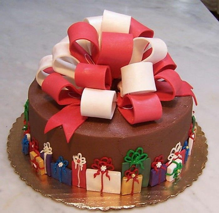 motív koláče svojpomocne-make-koláče-s-fondant-dary motivačný pie-to-vianočné