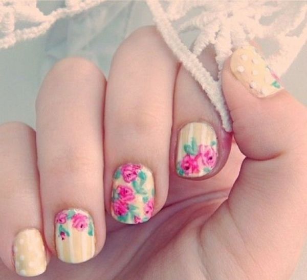 Nail Design-for-vår-søt-og-kreativ-laget