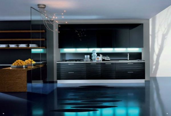 Nauja virtuvė-idėjos-įdomi mėlyna-dizainas