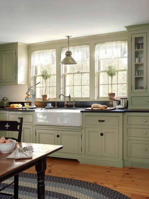 Nauja virtuvė-idėjos-daug langų-in-the-virtuvė