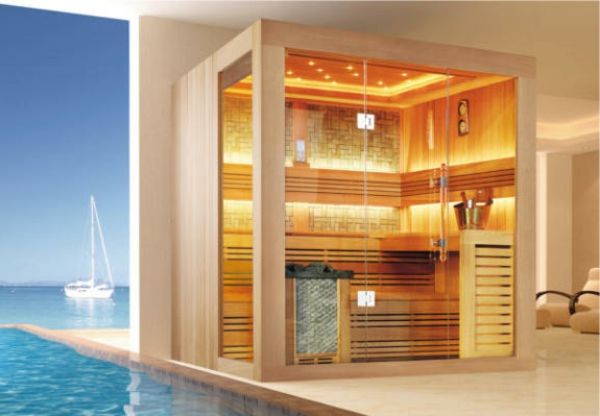 Nový dizajn-of-sauna-s-sklo čelného