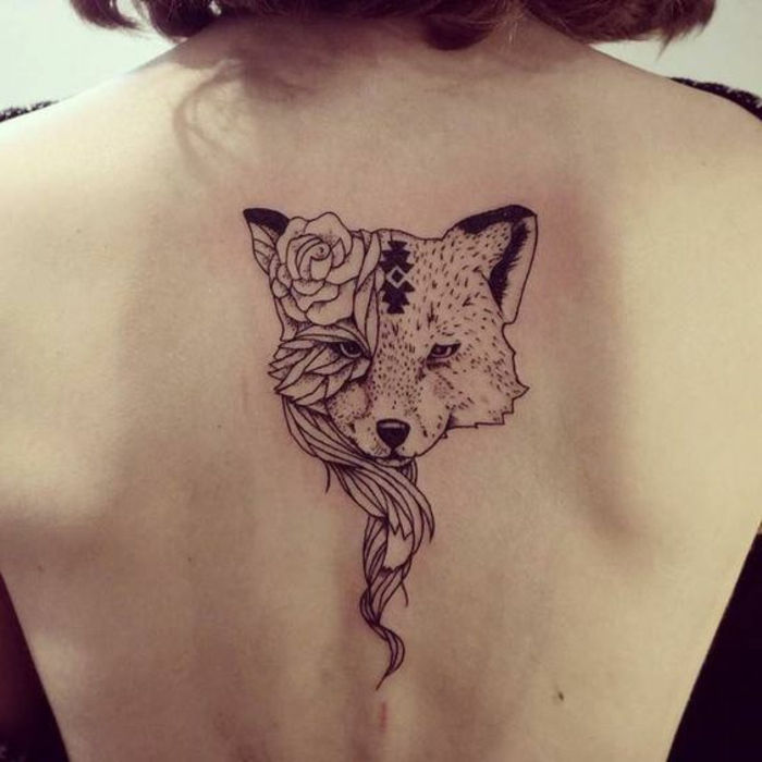 Această idee pentru un tatuaj va fi foarte apreciată de către femeie