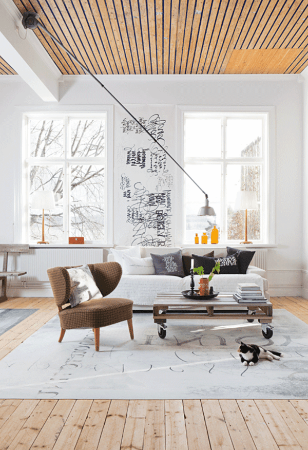 Nordic-mode-the-look-dormitor design modern, în