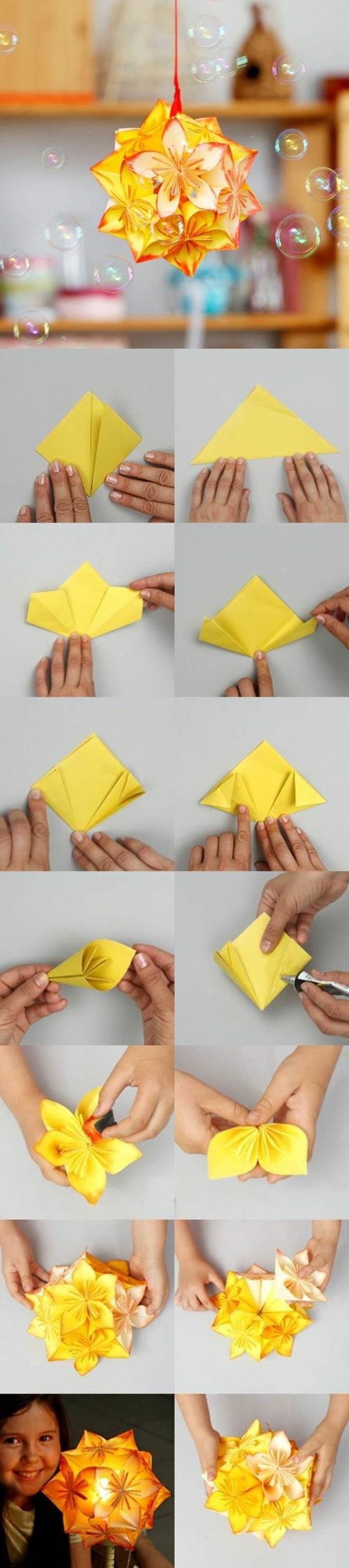 origami vrások origami-Skladacia inštrukcií origami skladacie techniku ​​foldingmanuals papier